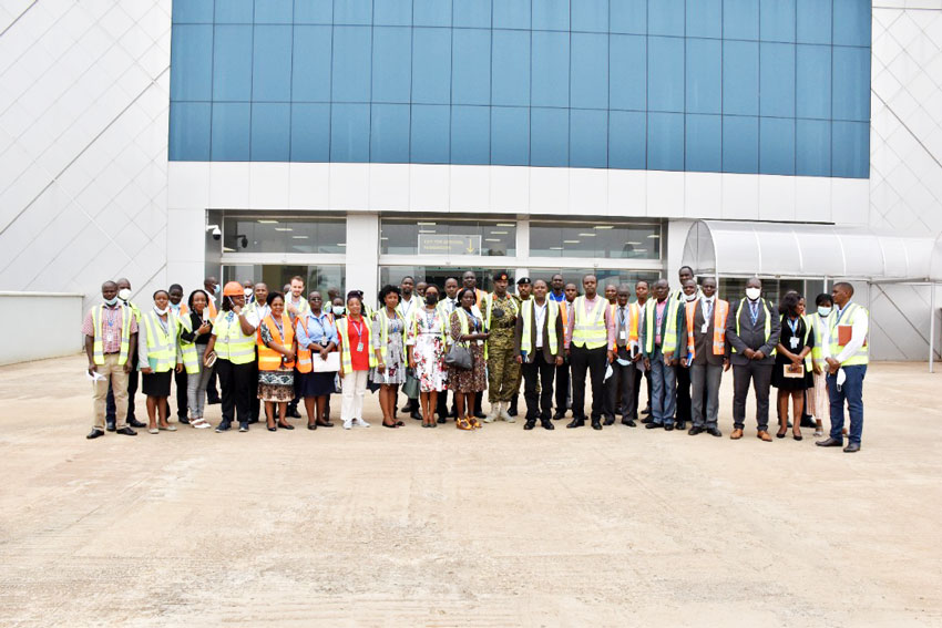 National-Air-Transport-Facilitation-Committee-Inspects-Entebbe-airport-Expansion-Projects